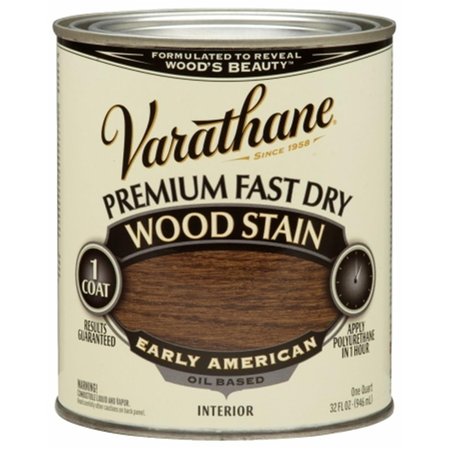 VARATHANE 1 Quart Early American Fast Dry Wood Stain VA311548